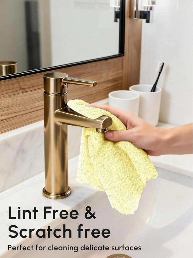 Microfiber Cleaning Cloths Roll, 75 Pack Tear Away Microfiber Towels Roll - Image 4