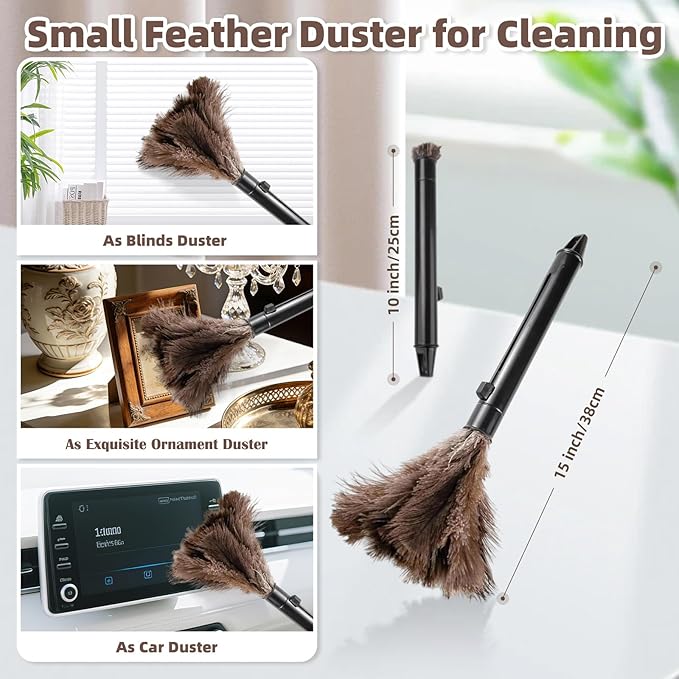 Ostrich Feather Dusters for Cleaning Kit - Image 6