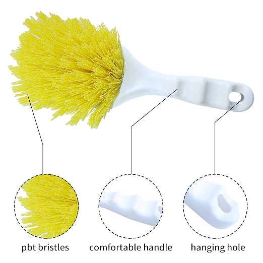 Cleaning Brush, Scrub Brush, Pot Brush, Utility Brush - Image 3