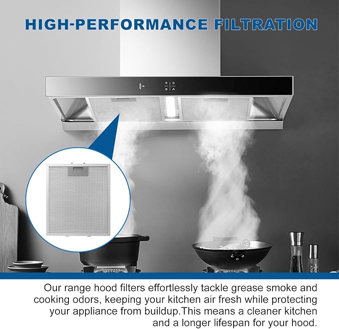 2-Pack W10169961A Range Hood Filter 10.5" X 12" - Image 4