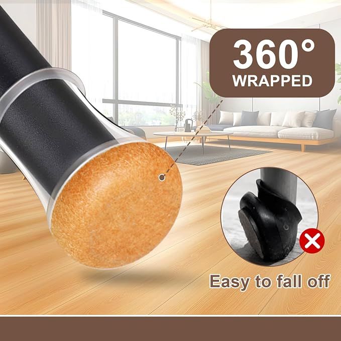 20 Pcs Chair Leg Floor Protectors - Image 3