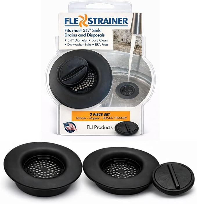 Flex Strainer® Sink Drain Strainer by FlexStrainer