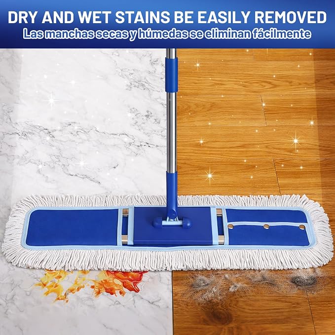 36" Commercial Dust Mop: Dry Dust Broom - Image 5