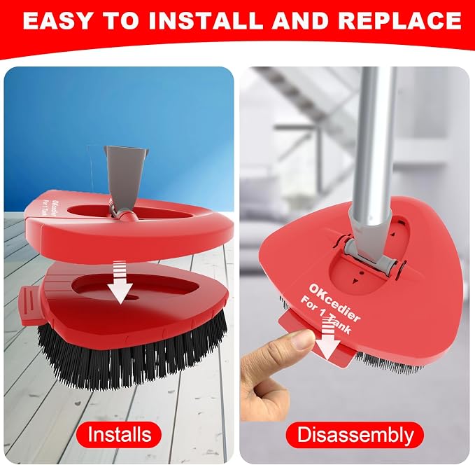 2 Pack Upgrade Scrub Brush Replace Heads Compatible - Image 6