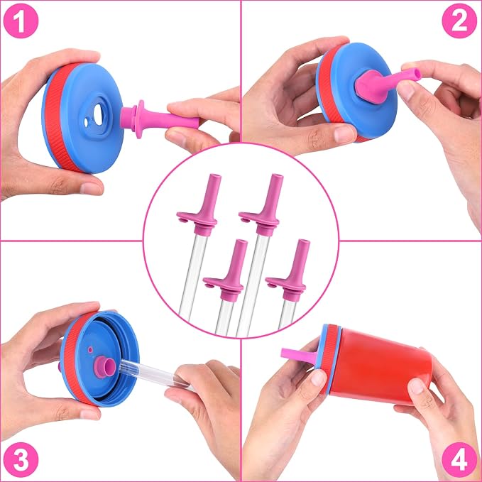 XANGNIER Replacement Straws and Bite Valve Compatible - Image 7