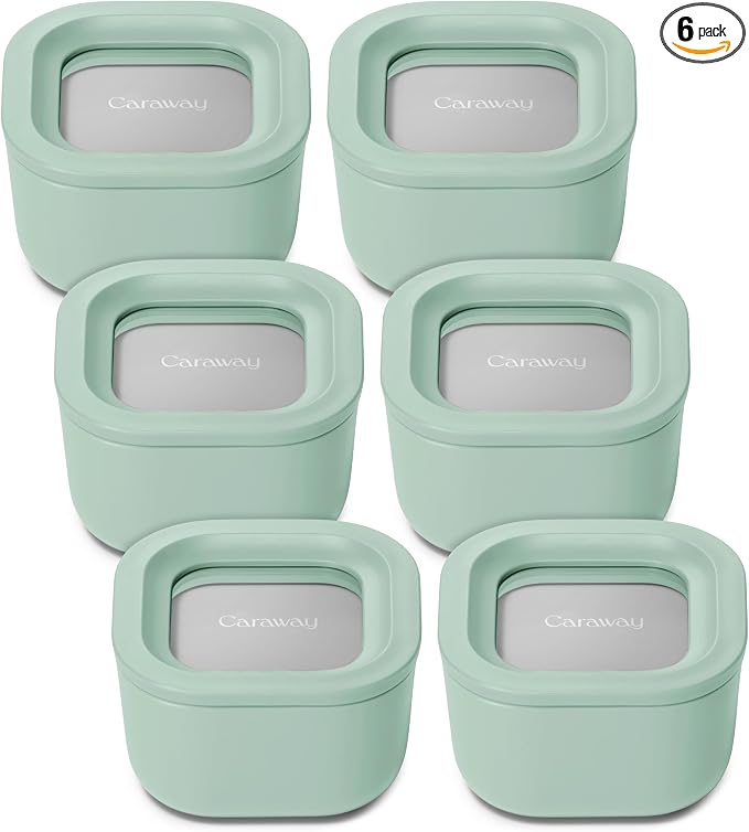 Caraway 6pc Food Storage Container Set by Caraway