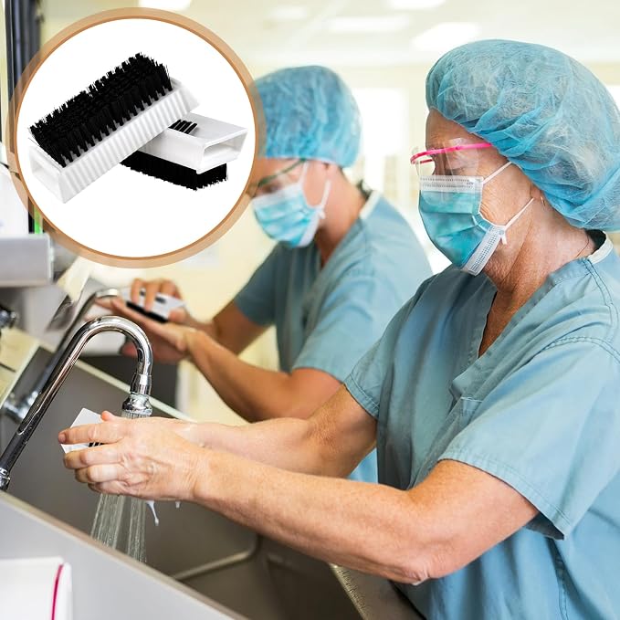 8 Pcs Hand Scrub Brushes for Nail Cleaning, Soft Fingernail Brush - Image 6