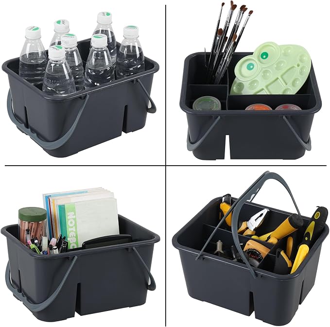 Plastic Divided Caddy Organizer - Image 7