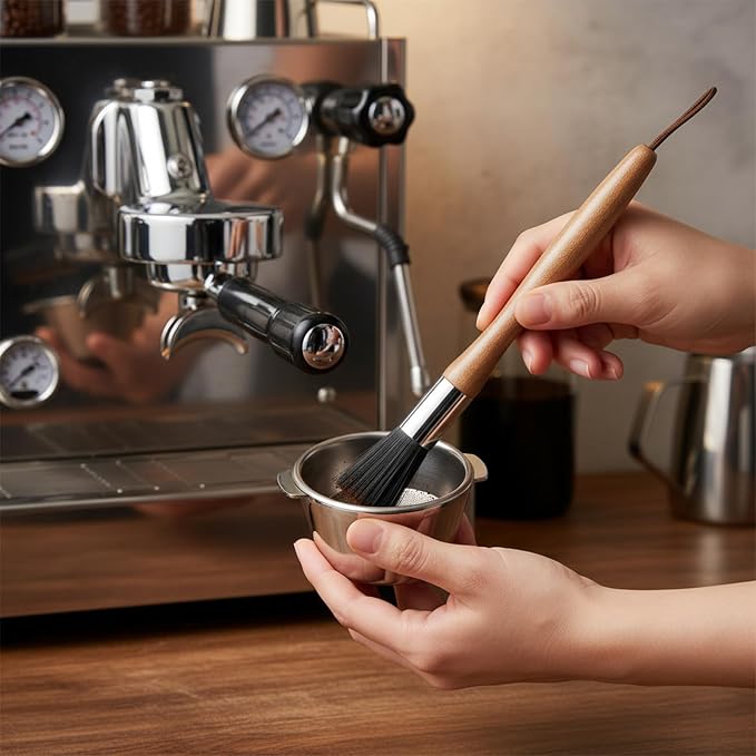 Espresso Maker Coffee Brush Coffee Cleaning Brush Machine Cleaner Tool - Image 4