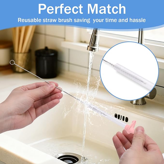 XANGNIER 3 PCS Water Bottle Cleaner Brush Set - Image 5