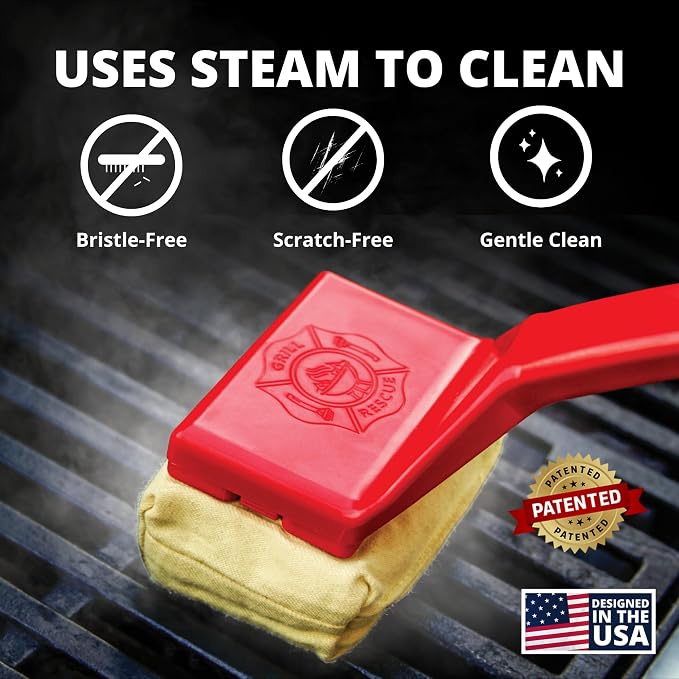 Grill Rescue BBQ Replaceable Cleaning Head, Bristle Free - Image 3