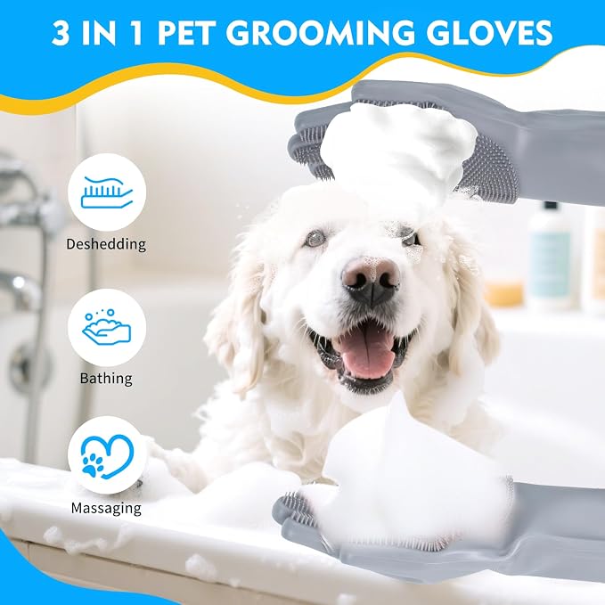 Reusable Cleaning Silicone Gloves - Image 3