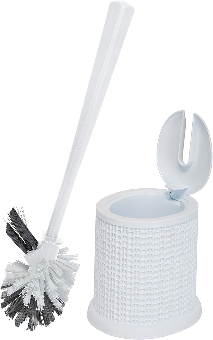 Bath Bliss Self Closing Lid Toilet Brush by BathBliss