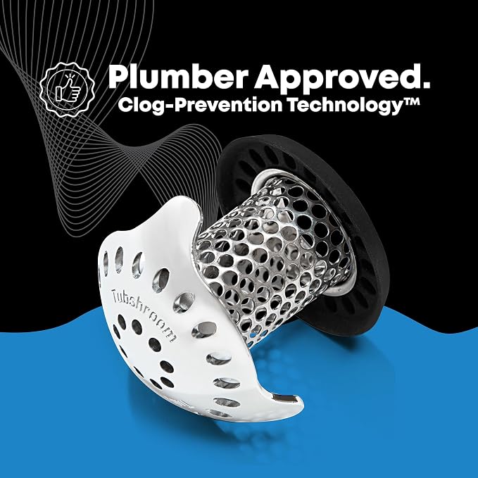 TubShroom Ultra Revolutionary Bath Tub Drain Protector Hair - Image 10