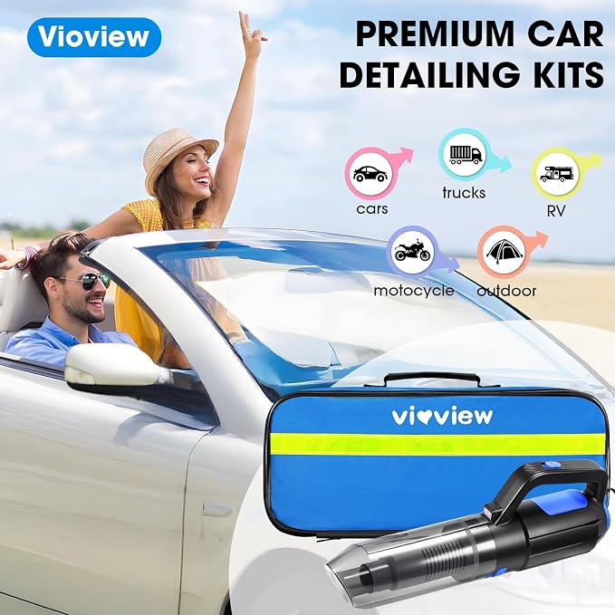 25PCS Car Cleaning Kit, Car Detailing Kit Interior - Image 8