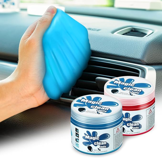 DNA MOTORING 2 Pack Car Cleaning Gels Auto Detailing Tools Cleaning Putty Car - Image 2