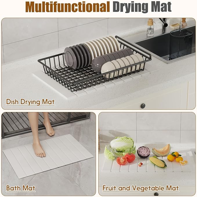 Dish Drying Mat，Stone Drying Mat - Image 7