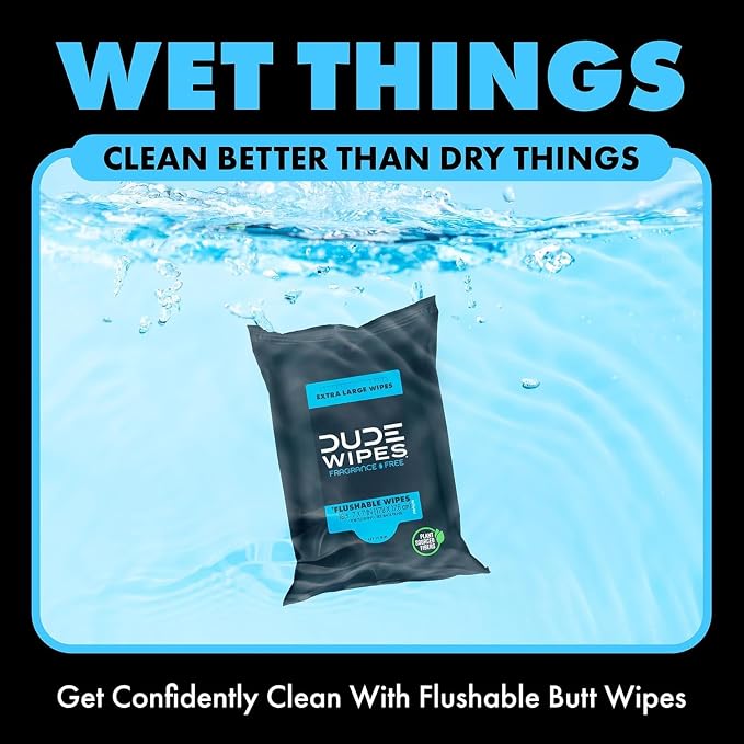 DUDE Wipes Unscented Travel Wipes - Image 5