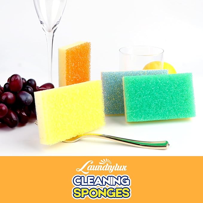 Scrub Sponge, Dual-Sided Temperature-Responsive Scrubber - Image 2