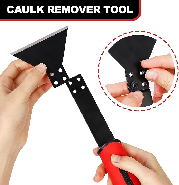 1 Caulk Remover Tool Set ​with 5-piece Blades - Image 3