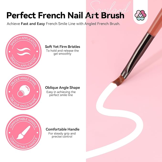 Saviland French Manicure Kit : French Tip Tools - Image 7