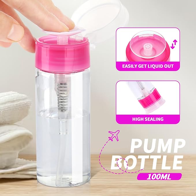 FANDAME Gel Nail Polish Remover Tools Kit, 100ml Nail Polish Remover Bottle - Image 3