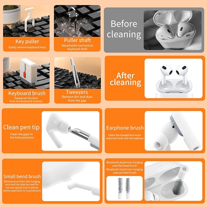 Phone Cleaning Kit Laptop Cleaner, Keyboard Cleaning Kit - Image 3