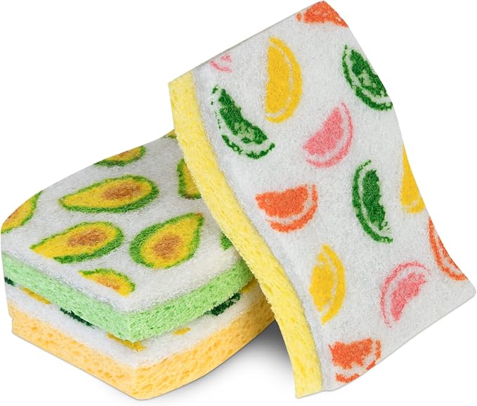 Smart Design Non-Scratch Cellulose Smart Scrub Sponge by PROMART