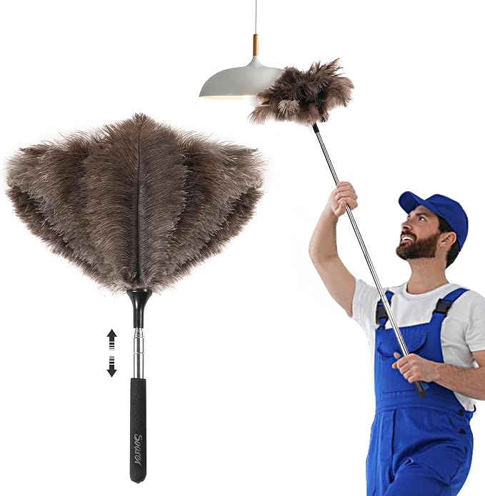 Soarer Extendable Ostrich Feather Duster by Soarer