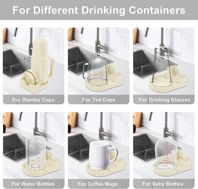 Water Bottle Drying Rack, Silicone Tumbler Drying Rack, Baby Bottle Dryer Holder - Image 2