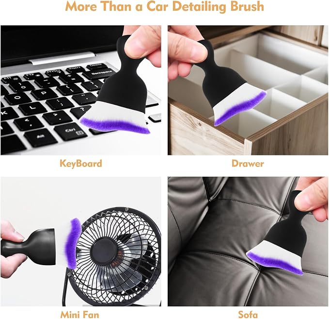 Car Interior Cleaning Brush Car Duster Interior - Image 5