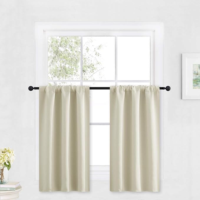 RYB HOME Bathroom Window Curtains by RYBHOME