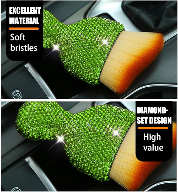 zipelo Auto Interior Dust Brush, Car Detailing Cleaning Brush - Image 5