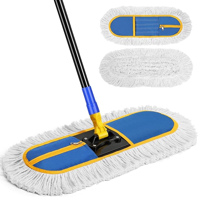 16 Inch Commercial Dust Mop for Floor Cleaning by SOBONNE