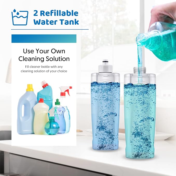 Spray Wet Mops with 5X Washable Pads Mops - Image 4