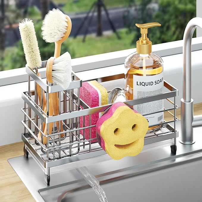 HapiRm Sponge Holder for Kitchen Sink by HapiRm