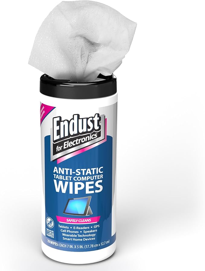 Endust For Electronics Screen Cleaner Wipes, Electronics Surface Cleaning Wipes - Image 2