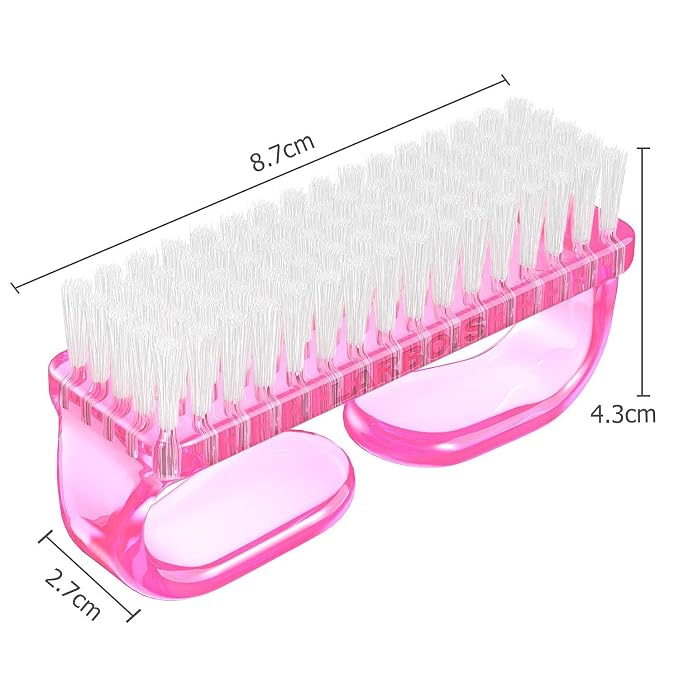 Handle Grip Nail Brush, Nail Brushes Hand Fingernail Brush Cleaner Scrubbing - Image 6