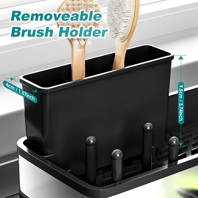 Stainless Steel Sink Caddy, Sponge Holder - Image 6