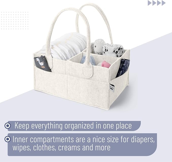 Mr. Pen- Baby Diaper Caddy Organizer, 2 Pack, Baby Caddy Organizer - Image 4