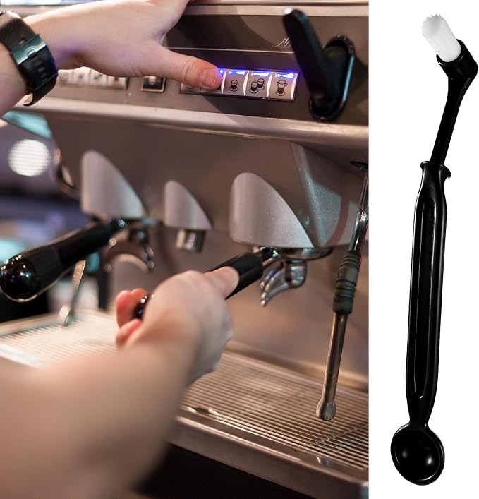 2 Pieces Espresso Machine Cleaning Brush Kit Espresso Cleaner Brushes Coffee - Image 6