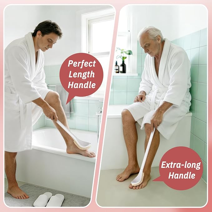 New Foot Brush & Foot Files Set, 3-in-1 Foot Scrubber - Image 8