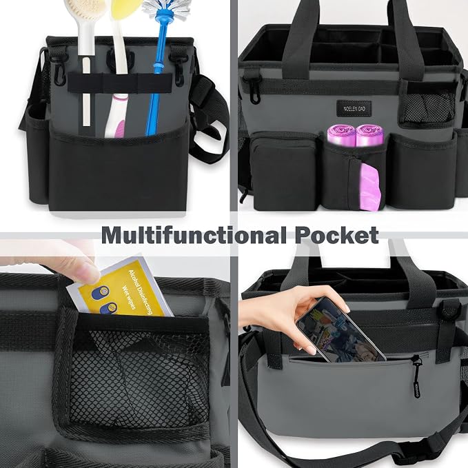 Wearable Cleaning Caddy Bag, Cleaning Supply Tote - Image 3