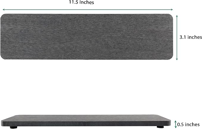 2 Pcs Water Absorbing Stone Trays, Kitchen/Bathroom Sink Soap Dish, Diatomite - Image 5