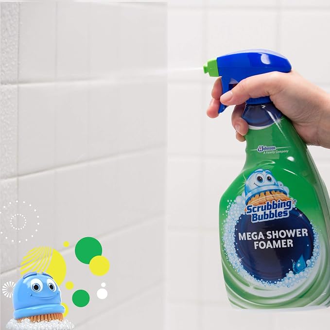 Scrubbing Bubbles Mega Bathroom and Shower Cleaner Spray, Foaming Action - Image 7