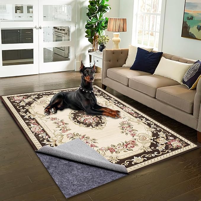 100% Waterproof Non-Slip Rug Pad 3x5 by Unknown