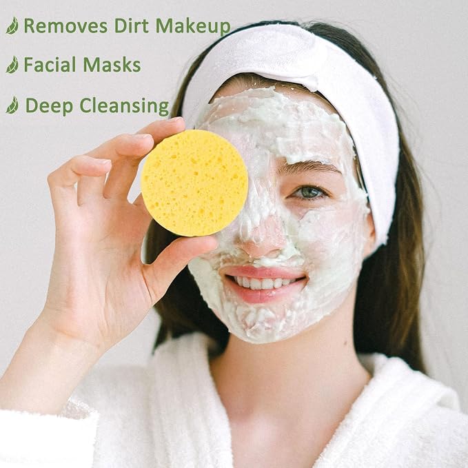 Beieverluck 300 Count Compressed Facial Sponges - Image 5