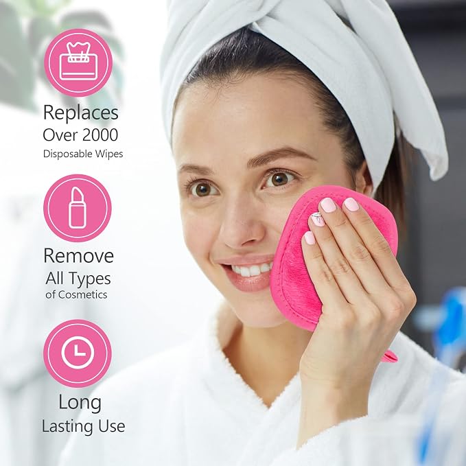 Orighty Makeup Remover Cloths 24 Pack, Makeup Removal Face Cleaning Cloth - Image 4