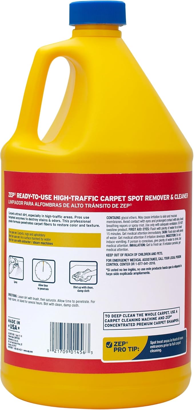Zep High Traffic Carpet Cleaner - Image 3