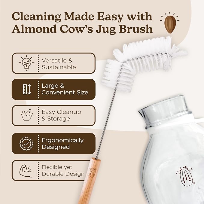 Almond Cow - Milk Jug Brushes for Cleaning, Premium Cleaner - Image 3